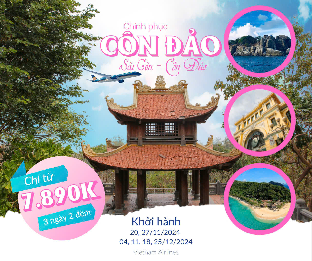 Tour Hà Nội – Côn Đảo 3 ngày 2 đêm